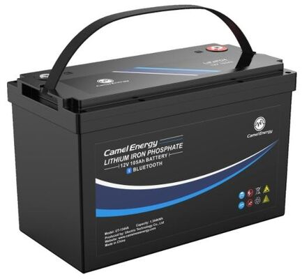 1344Wh Li Fe Phosphate Battery IP65 330mm Deep Cycle 105ah Battery